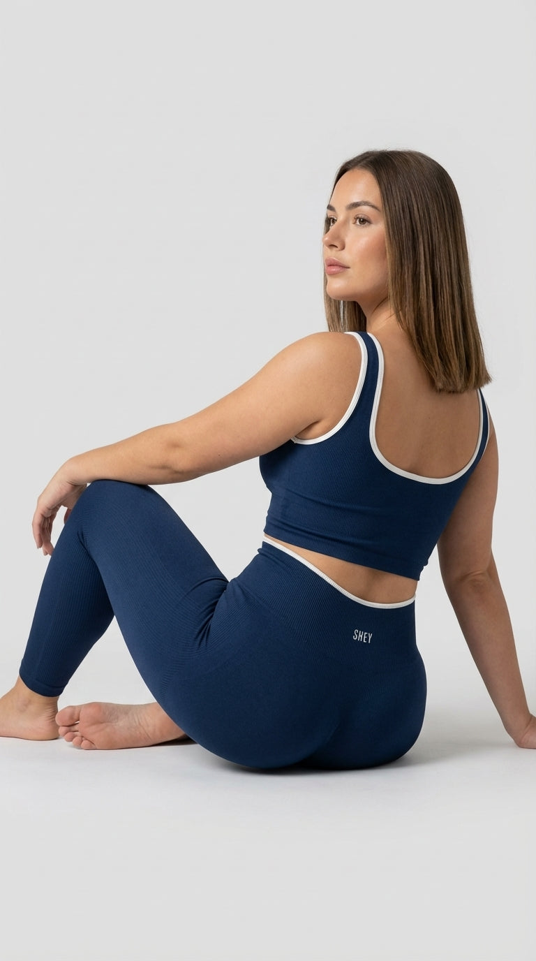 SHE Atelier Contour Legging – Midnight Navy