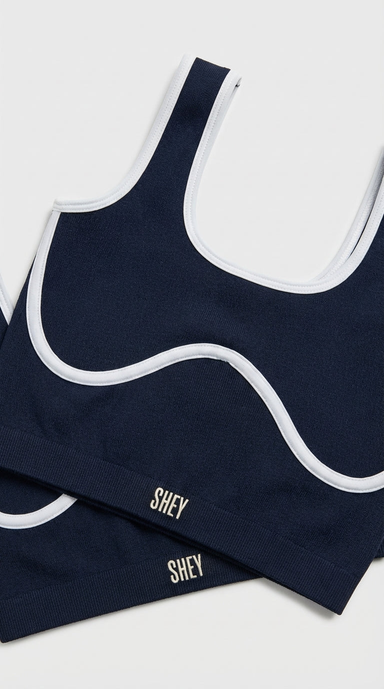 SHE Atelier Contour Bra – Midnight Navy