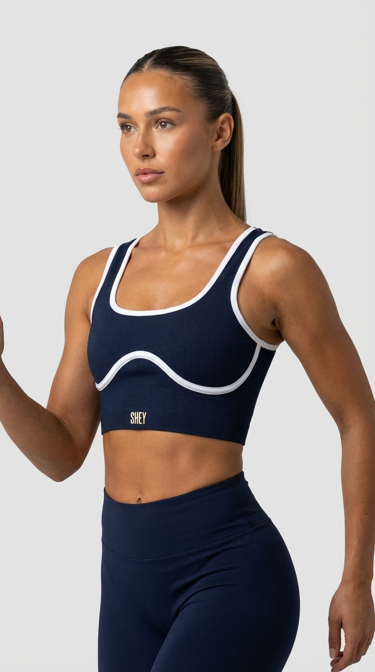 SHE Atelier Contour Bra – Midnight Navy