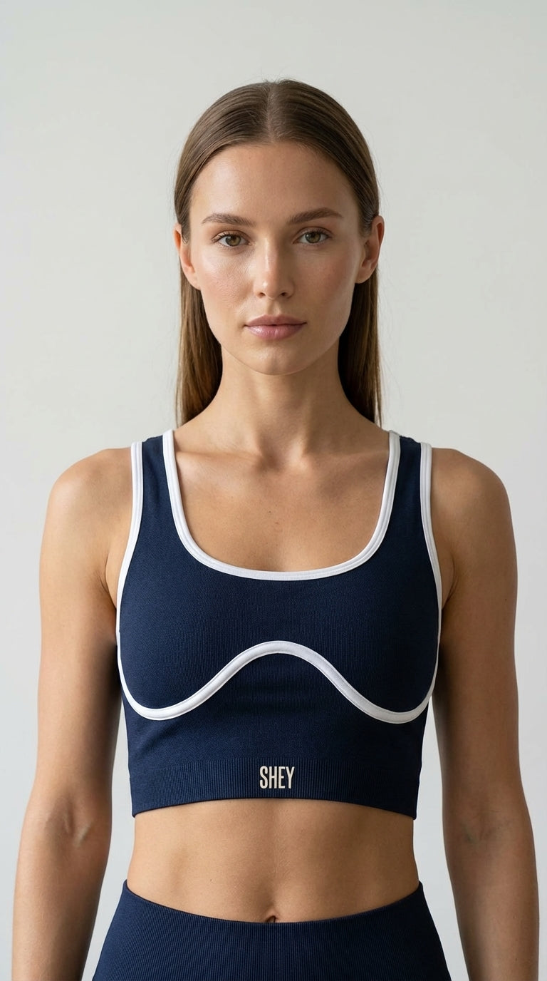 SHE Atelier Contour Bra – Midnight Navy