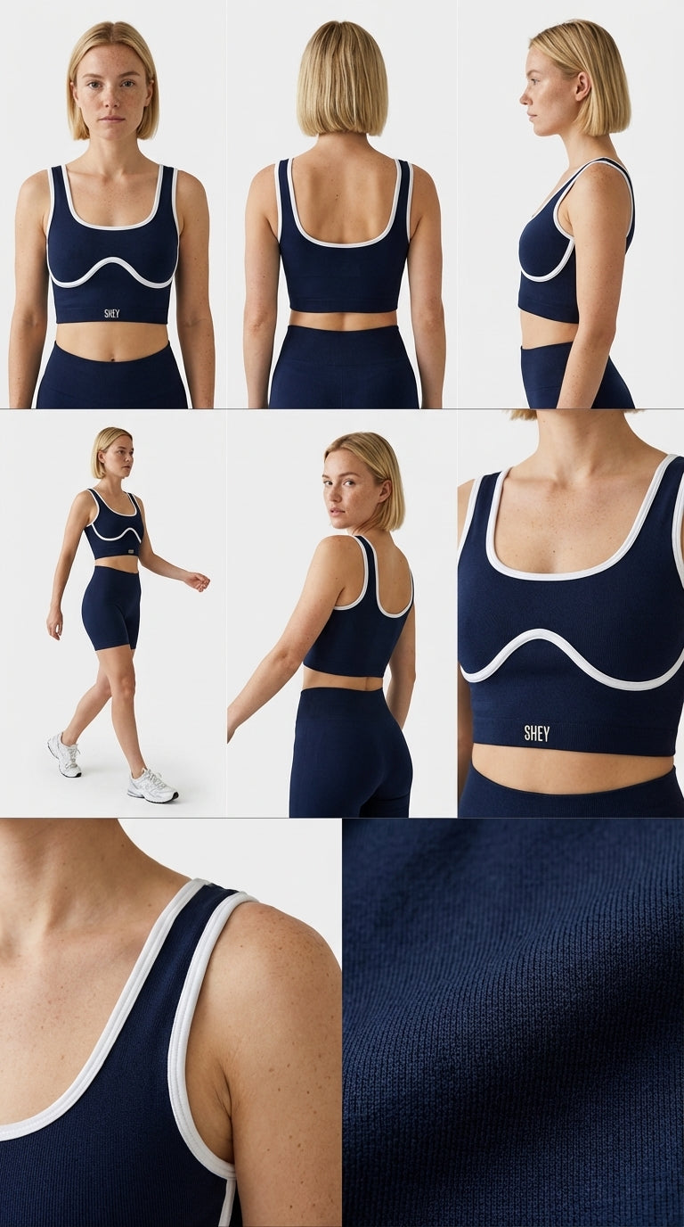 SHE Atelier Contour Bra – Midnight Navy