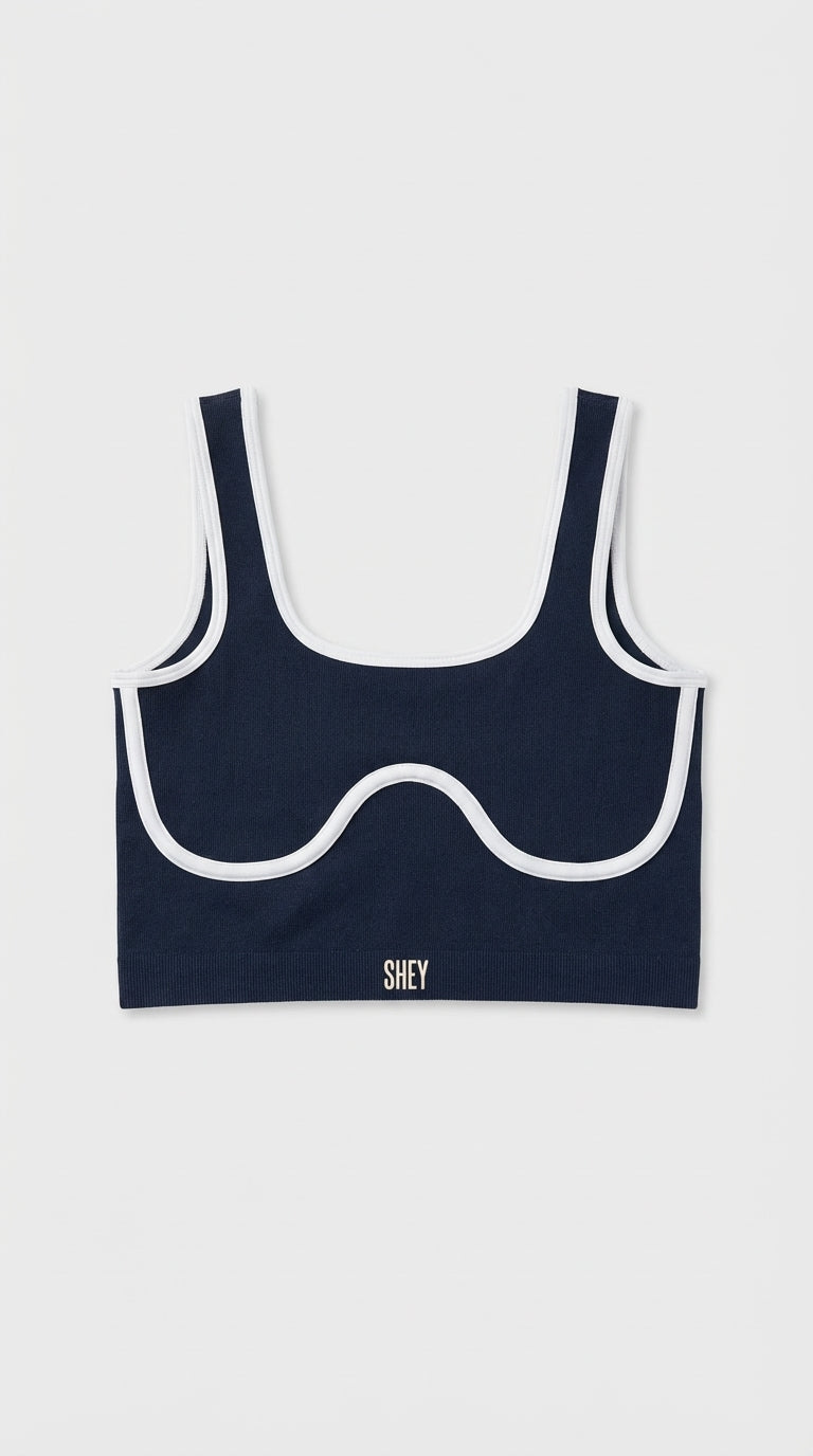 SHE Atelier Contour Bra – Midnight Navy