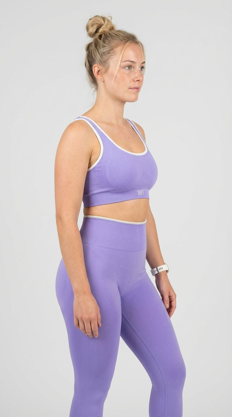 SHE Atelier Contour Legging – Soft Lilac