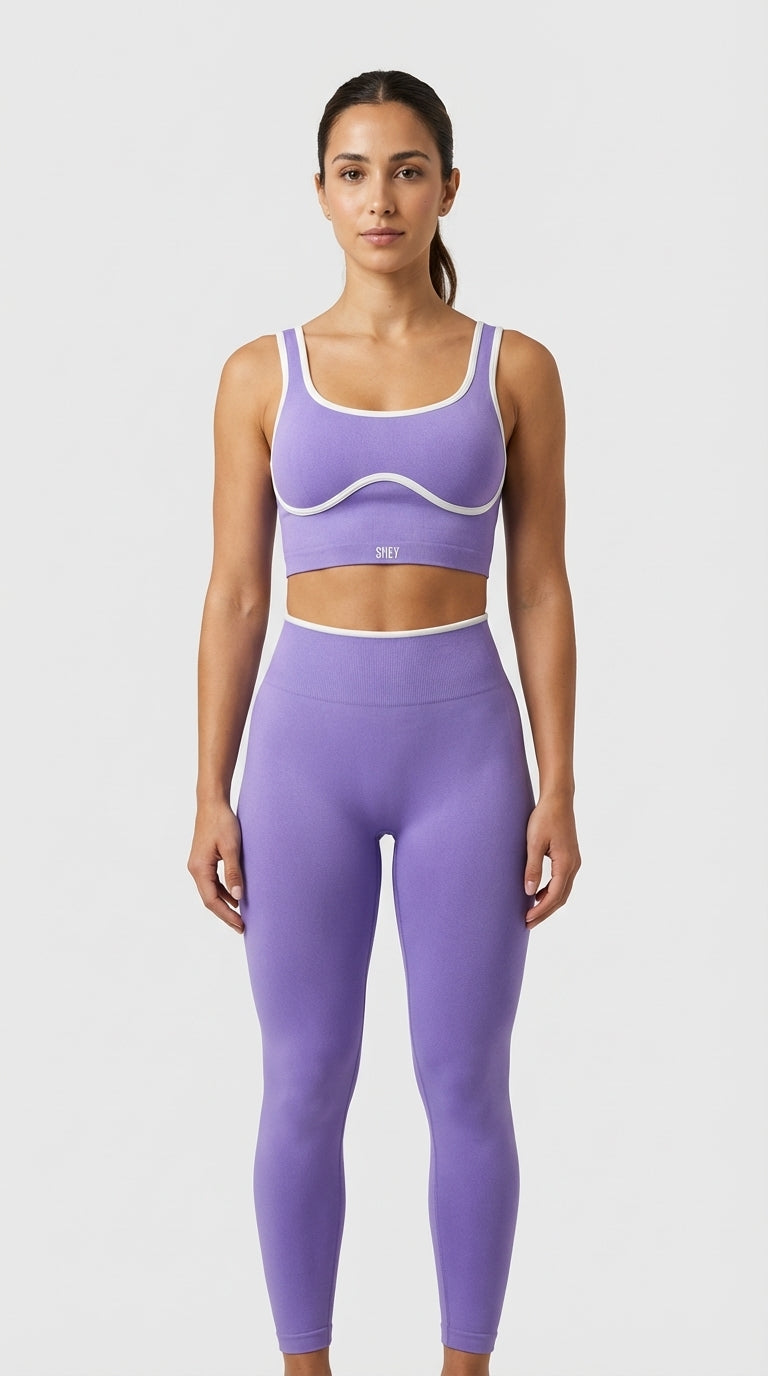 SHE Atelier Contour Legging – Soft Lilac