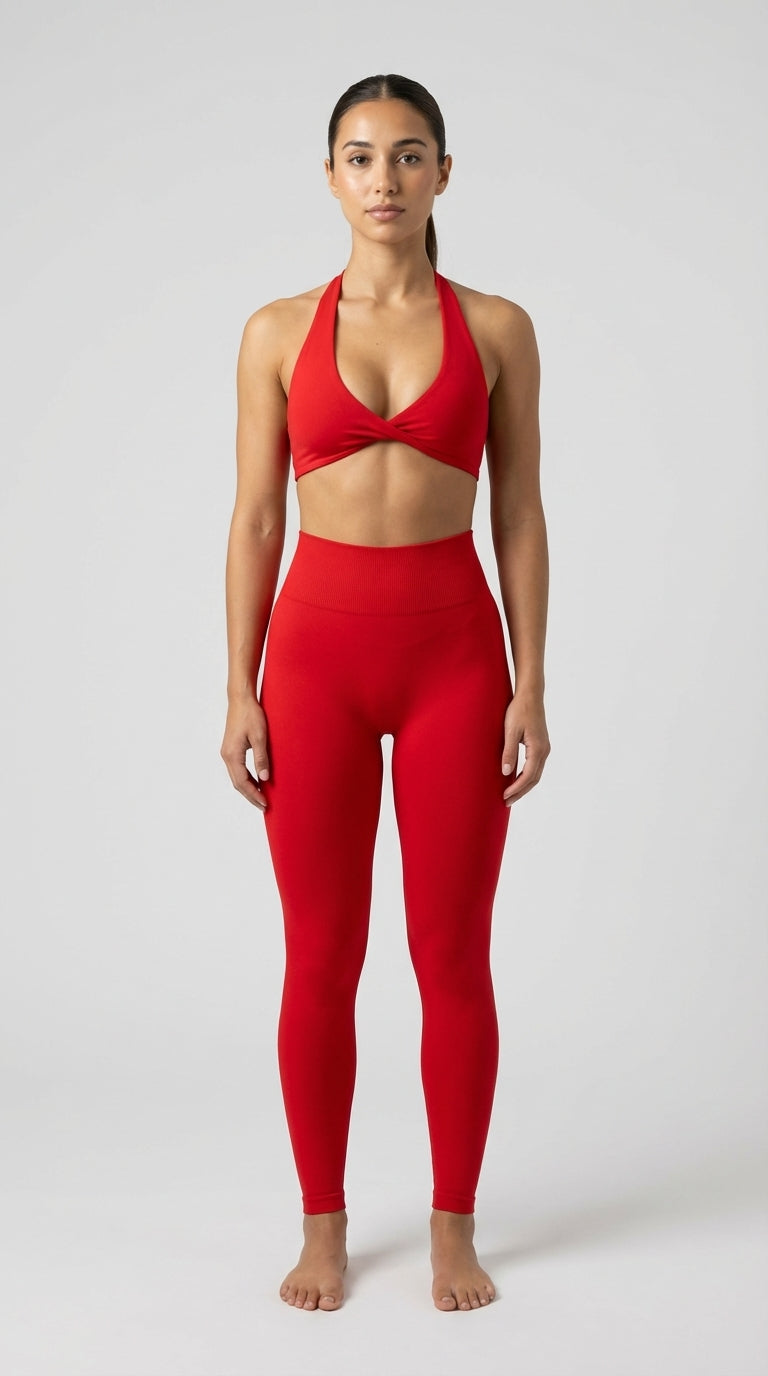 Sculpt Lift Leggings - Heat Red