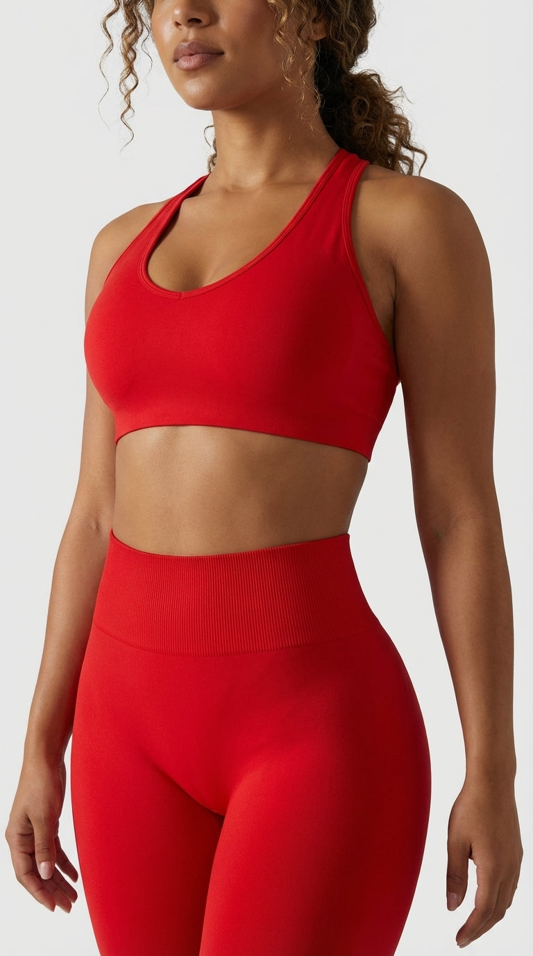 Sculpt Lift Leggings - Heat Red